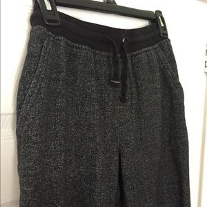 Grey and black jogger